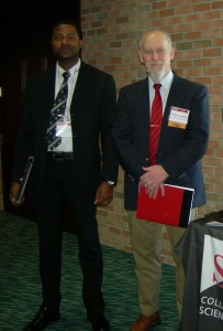Dr. Linkous and Stephen Rhoden